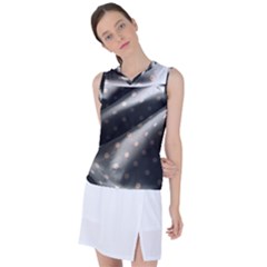 Polka Dots 1 1 Women s Sleeveless Sports Top