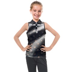 Polka Dots 1 1 Kids  Sleeveless Polo Tee