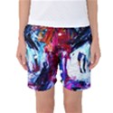 Funny House 1 1 Women s Basketball Shorts View1