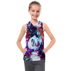 Funny House 1 1 Kids  Sleeveless Hoodie