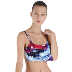 Red Airplane 1 1 Layered Top Bikini Top 