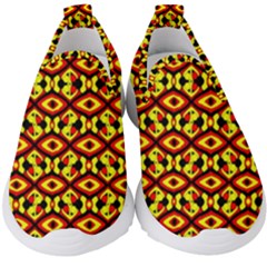 Rby-c-1-2 Kids  Slip On Sneakers by ArtworkByPatrick