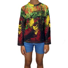 Revelation 1 3 Kids  Long Sleeve Swimwear by bestdesignintheworld