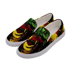 Revelation 1 3 Women s Canvas Slip Ons by bestdesignintheworld