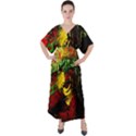 Revelation 1 3 V-Neck Boho Style Maxi Dress View1