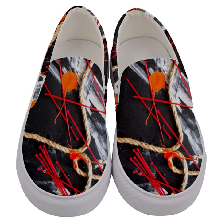 Collage 1 1 Men s Canvas Slip Ons