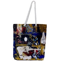 Fairy Tooth 1 2 Full Print Rope Handle Tote (large) by bestdesignintheworld