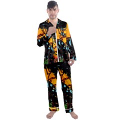 York 1 5 Men s Satin Pajamas Long Pants Set by bestdesignintheworld