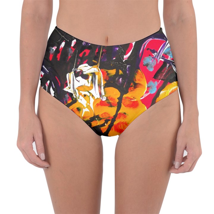 Consolation Before Battle 1 1 Reversible High-Waist Bikini Bottoms