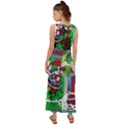 Happy Colors 1 1 V-Neck Chiffon Maxi Dress View2