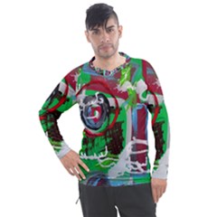 Happy Colors 1 1 Men s Pique Long Sleeve Tee