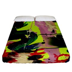 Deep Soul 1 1 Fitted Sheet (california King Size) by bestdesignintheworld