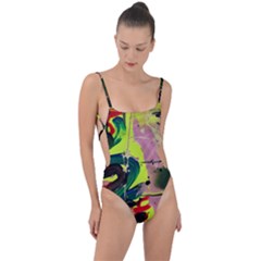 Deep Soul 1 1 Tie Strap One Piece Swimsuit