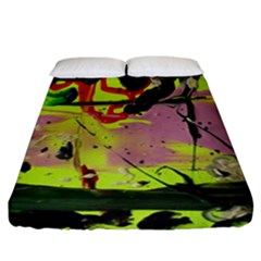 Deep Soul 1 2 Fitted Sheet (california King Size) by bestdesignintheworld