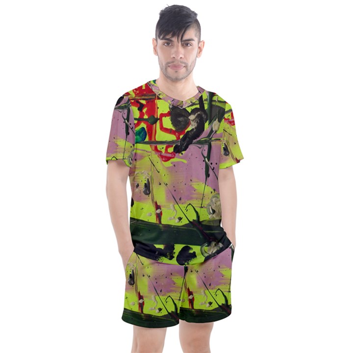 Deep Soul 1 2 Men s Mesh Tee and Shorts Set