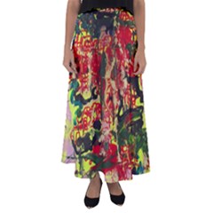 Deep Soul 1 3 Flared Maxi Skirt by bestdesignintheworld