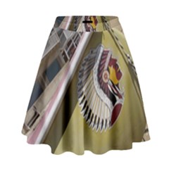 Boat 1 1 High Waist Skirt by bestdesignintheworld