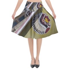 Boat 1 1 Flared Midi Skirt by bestdesignintheworld