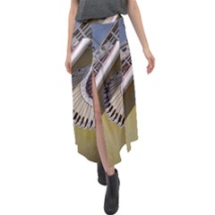 Boat 1 1 Velour Split Maxi Skirt by bestdesignintheworld