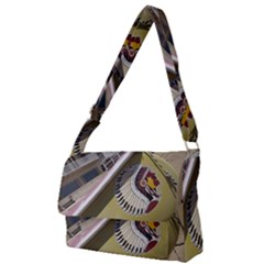 Boat 1 1 Full Print Messenger Bag (l)