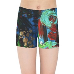 Night 1 2 Kids  Sports Shorts by bestdesignintheworld