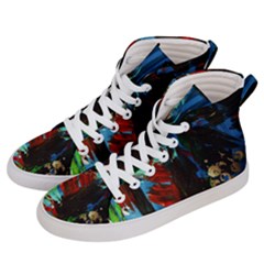 Night 1 2 Men s Hi-top Skate Sneakers by bestdesignintheworld