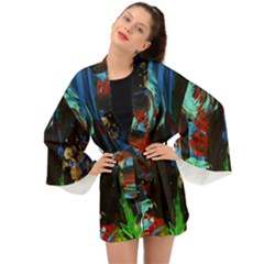 Night 1 2 Long Sleeve Kimono by bestdesignintheworld