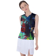 Night 1 2 Women s Sleeveless Sports Top