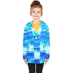 Sky 1 1 Kids  Double Breasted Button Coat by bestdesignintheworld