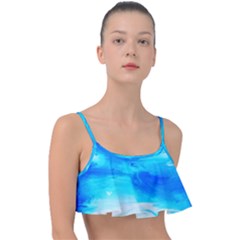 Sky 1 1 Frill Bikini Top by bestdesignintheworld