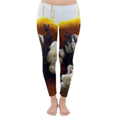 Tulips 1 2 Classic Winter Leggings by bestdesignintheworld