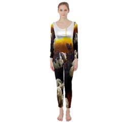 Tulips 1 2 Long Sleeve Catsuit by bestdesignintheworld