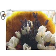 Tulips 1 2 Canvas Cosmetic Bag (xxxl) by bestdesignintheworld