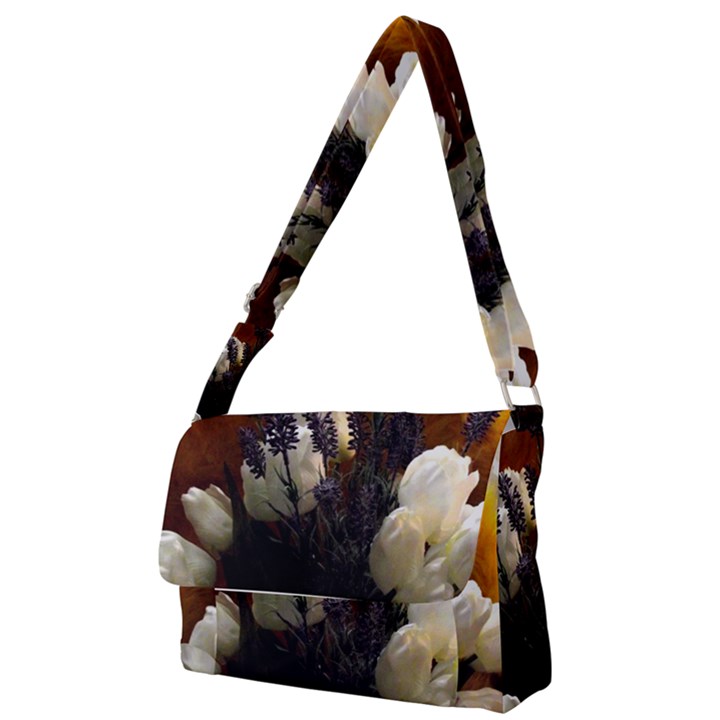 Tulips 1 2 Full Print Messenger Bag (S)