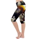 Tulips 1 2 Lightweight Velour Cropped Yoga Leggings View2