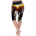 Tulips 1 2 Lightweight Velour Cropped Yoga Leggings View4