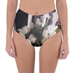 Tulips 1 1 Reversible High-waist Bikini Bottoms by bestdesignintheworld