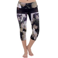 Tulips 1 1 Capri Yoga Leggings by bestdesignintheworld