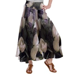 Tulips 1 1 Satin Palazzo Pants by bestdesignintheworld