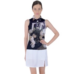 Tulips 1 1 Women s Sleeveless Polo Tee