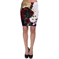 Roses 1 2 Bodycon Skirt by bestdesignintheworld