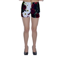 Roses 1 2 Skinny Shorts by bestdesignintheworld