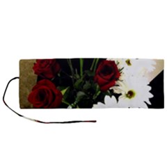 Roses 1 2 Roll Up Canvas Pencil Holder (m) by bestdesignintheworld