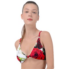 Roses 1 1 Knot Up Bikini Top