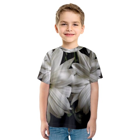 Daisies Kids  Sport Mesh Tee by bestdesignintheworld