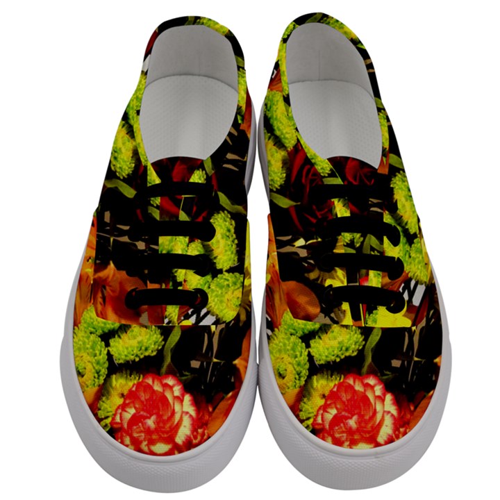 Flowers 1 1 Men s Classic Low Top Sneakers