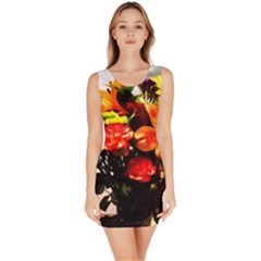 Flowers In A Vase 1 2 Bodycon Dress by bestdesignintheworld