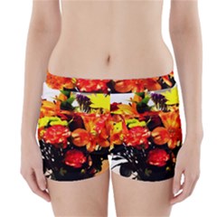 Flowers In A Vase 1 2 Boyleg Bikini Wrap Bottoms by bestdesignintheworld