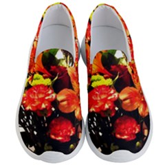 Flowers In A Vase 1 2 Men s Lightweight Slip Ons by bestdesignintheworld