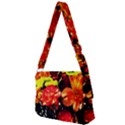 Flowers In A Vase 1 2 Full Print Messenger Bag (S) View2